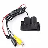 Becoler Rearview backup Camera 170 Degree Viewing Angle HD Waterproof Car Rear View backup Camera with Radar Parking Sensor