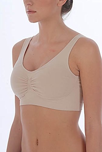 One 2 One Bralette with Underwire (Large, Nude)