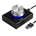 USB Volume Control, DROK PC Computer Speaker Audio Volume Remote Controller Knob with One Key Mute Function Support Win7 8 10 XP Mac Vista Android