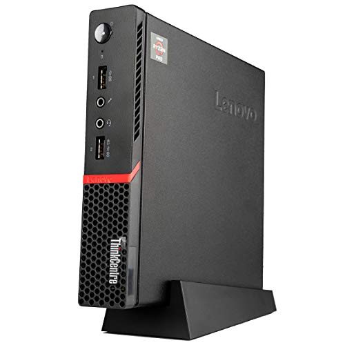 CUK ThinkCentre M715 Tiny Business Desktop (Ryzen 5 2400GE, 16GB RAM, 500GB NVMe SSD, AMD Radeon RX Vega 11 Graphics, Windows 10 Pro) Small Compact Professional Mini PC Computer