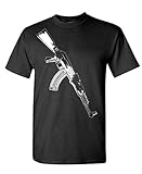 MEANGEAR - AK-47 - Mens Cotton T-Shirt