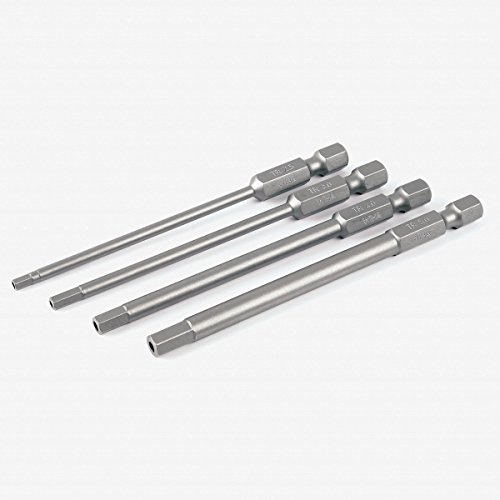Click Here to See More Images Wiha 76090 Hex Metric Security Bit Set, 4-Piece