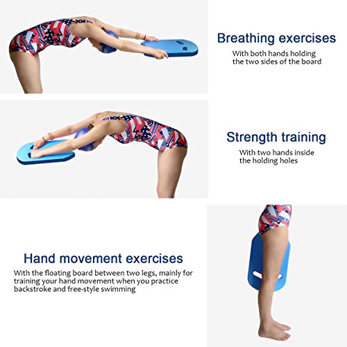 image for Overmont Swimming Kickboard Team Training Kickboard Lightweight EVA Bo