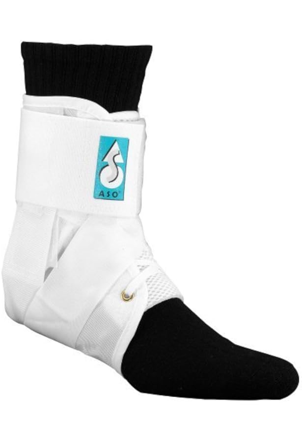 ASO Ankle Stabilizer サポーター Mサイズ 白 264004 Amazon.com: MedSpec ASO w/ Plastic Stays Ankle Brace Stabilizer