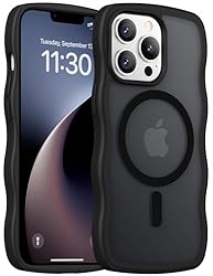 Renmou Magnetic for iPhone Case, Cute Wave Non-Slip