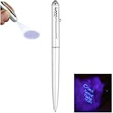 Money Checker Pen Marker Fake Bill Detector Pens for W/UV LED Light Easy to Check Counterfit Cash Detector Checkers Money Handling Products