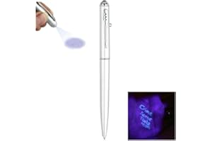 YUANHOLUMID Money Checker Pen Marker Fake Bill Detector Pens for W/UV LED Light Easy to Check Counterfit Cash Detector Checkers Money Handling Products