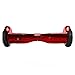 HOVERZON S Series Self Balance Hoverboard Scooter UL 2272; Dual Power 250-Watt Motor; Durable Aegis Armor Battery (Red)