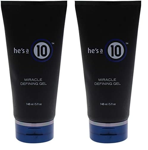 Its A 10 He Is A 10 Miracle Defining Gel Men Gel 5 oz (Pack of 2)