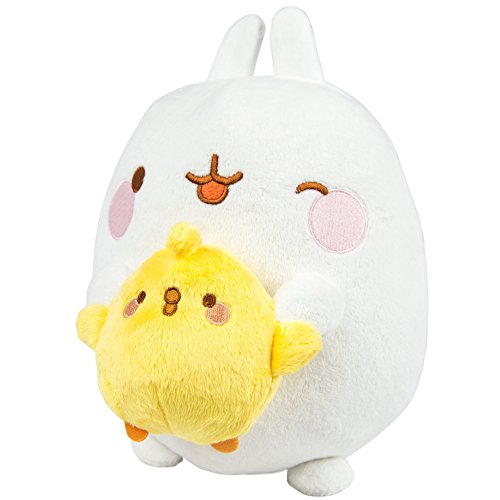 TOMY Molang Talk and Sing Plush Figure Molang & Piu Piu 25 cm Peluches