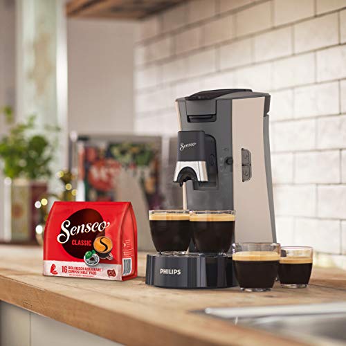 Philips Domestic Appliances Senseo Select CSA240/30 Kaffeepadmaschine - Kaffeestärkewahl Plus, Memo-Funktion, aus… – Bild 4