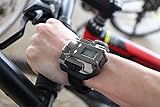 Oksale® 200 Lms -300 Lms, Waterproof Tactical Rechargeable LED Flashlight Wristlight Wrist Watch Light Lamp + LED Watch + Micro USB Cable