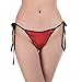 Paradise Silk Lady's Silk Spandex Side Tie Tanga Panties