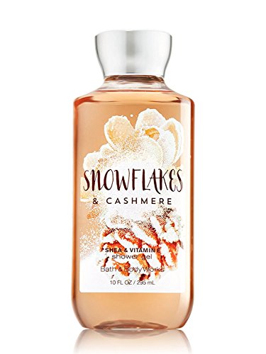 Bath & body works snowflakes & cashmere shower gel