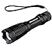 Ploarnovo 2Pcs X700 Tactical Flashlight,2000 lumens Flash Torch Lights with Zoomable and 5 Light Mode, Portable Ultra Bright High Lumens Handheld Led Flashlights