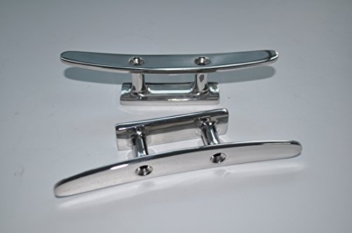 Stainless-Steel-Flat-Top-Low-Silhouette-Boat-Cleat-8 Stainless-Steel-Flat-Top-Low-Silhouette-Boat-Cleat-8