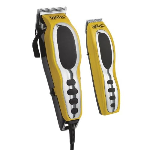 Wahl 79520-3101 Groom Pro Haircutting Kit, Yellow/black, 22-Count image