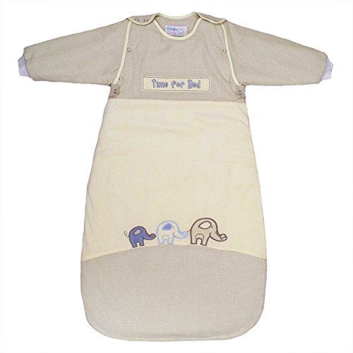 Top sleep sack removable arms