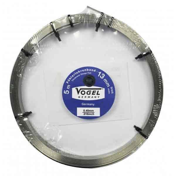 Feeler Gauge Strip INOX 0.40 mm/0.016 Inch