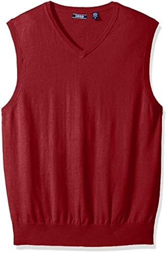IZOD Men's Premium Essentials Solid V 