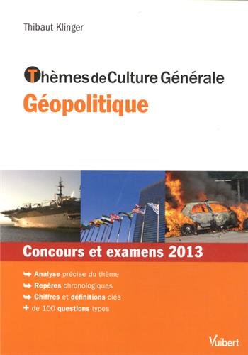 Thèmes de culture générale géopolitique