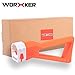 Worker Shoulder Stock Upgrade for nerf n strike elite series - White + Orange