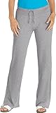 Coolibar UPF 50+ Women's Beach Pants - Sun Protective (Large - Grey Heather)