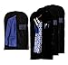 Elementi Garment Bags - Set of 4 Clothing & Dress Storage Bags, Suit Bag, Great for Carry-on Travel Clothes, Water and Mildew Resistant to Protect Garments, Snap Height Adjustment for Easy Hanging primary