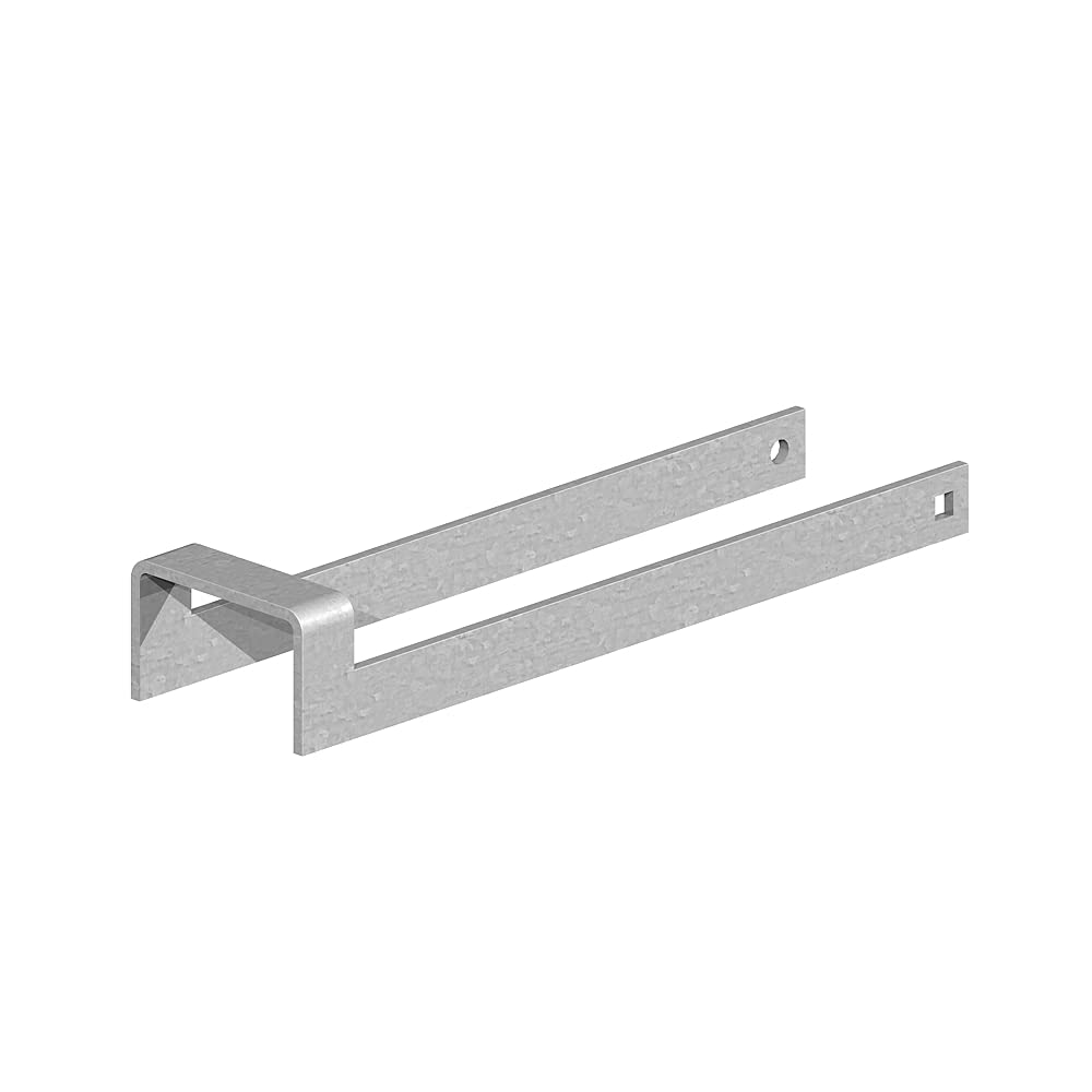 Wyre Direct Throw Over Loop Gate Latches for Wooden Gate, Field Gate Latch, Driveway Gates & Gate Catches for Wooden Gates, Secure Catch Solution - to Suit a 50mm (2") Wide Gate, 12"(Galvanised)
