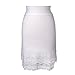 Peekaboo-Chic Snap Dragon Half Slip Skirt Extender