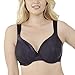 Vanity Fair Women's Illumination Zoned In Support Full Figure Underwire Bra 76338,Midnight Black,40C