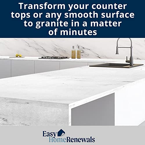 Instant Granite Countertop Vinyl Laminate Sheet Peel & Stick