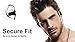 ISSIKI JAPAN Headphones Wireless In Ear Earbuds V4.1 Sports Sweatproof Earphones , Premium Sound with Bass Noise Reducing, Secure Fit Wireless Headset for Running, Workout and Gym (Black)
