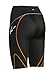CW-X Men's Standard Women's Stabilyx Ventilator Joint Support Compression Short, Black/Rainbow, Medium