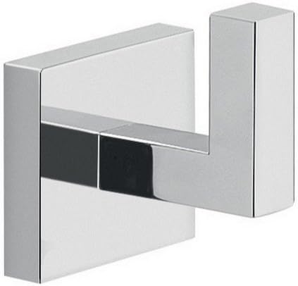 gedy A026-13 Elba Modern Square Wall Mounted Bathroom Hook Chrome
