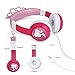 OneOdio Kids Safe Headphones - 85dB Volume Limited Headsets for Kids, Durable, Adjustable, Lightweight Headphones with 3.5mm Audio Jack, Christmas and Birthday Gift for Children and Girls. (Pink)
