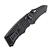 SOG Specialty Knives & Tools TG1002-BX Targa, 3.5-Inch Striaght Edge Tanto Blade, Arc-Lock Folding Knife, Black TiNi Finish