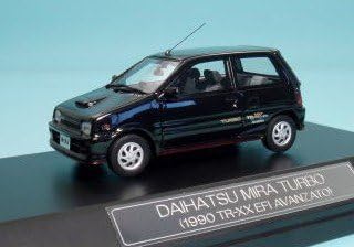 Amazon ハイストーリ 1 43 Daihatsu ミラ ターボ Tr Xx 1990年式 ブラック ミニカー ダイキャストカー おもちゃ