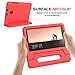 MoKo Case for Samsung Galaxy Tab A 8.0 2018 SM-T387, EVA Kids Shock Proof Convertible Handle Light Weight Protective Cover Compatible with Samsung Galaxy Tab A 8.0 Inch 2018 Release Tablet - Red
