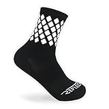 High Reflective Cycling and Running Socks - Night Safety Running Gear (Shoe Size Below 11)