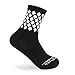 High Reflective Cycling and Running Socks - Night Safety Running Gear (Shoe Size Below 11)