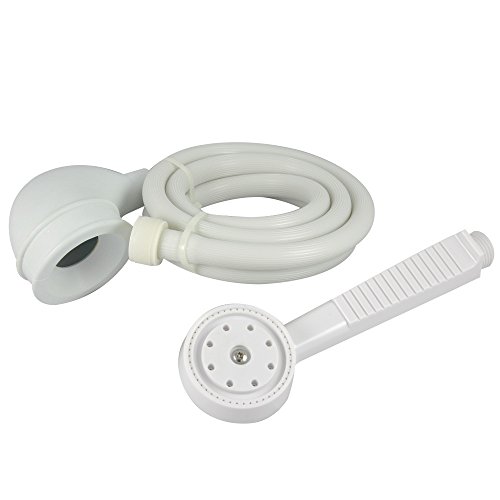 DANCO VersaSpray Adjustable Portable Handheld Shower Head for Round