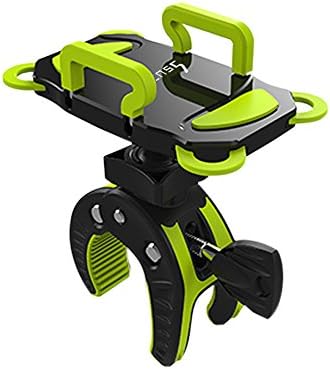 ihens5 Bike Phone Mount, Motorcycle & Mountain Bike Handlebar Phone Mount Bicycle Golf Cart Stroller Cell Phone Holder with Rubber Strap 360 Degrees Rotate for iPhone X 8 7 6 6s Plus Samsung (Green) ihens5 Bike Phone Mount, Motorcycle & Mountain Bike Handlebar Phone Mount Bicycle Golf Cart Stroller Cell Phone Holder with Rubber Strap 360 Degrees Rotate for iPhone X 8 7 6 6s Plus Samsung (Green)