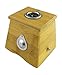 Winterworm® Bamboo One Hole Healing Box for Moxa Moxibustion Medicine Therapy