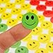 ONUPGO Pack of 2340 Happy Face Stickers Incentive Stickers, 19mm Round Behavior Sticker Circle Dots Labels Labels, Great for Teachers, Parents, Arts, Crafts, Reward Charts