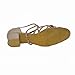 LOVELY BEAUTY Lady's Ballroom Dance Shoes for Chacha Latin Salsa Rumba Practice,Skin Color PU, 1.6
