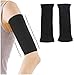 2Pcs Qinlee Slimming Arm Sleeve Shaper Support Wrap Calories Off Slimming Arm Massage Lose Fat Buster Shaperwear Black