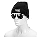 Ultra Bright 5 LED Hands Free Unisex Lighted Beanie Cap/Hat Power