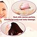 Bath Brush Bamyko Silicone Shower Loofah Brush 2 in 1 Face & Body Gentle Scrub Skin Exfoliation Massage Nubs for Baby, Men and Women