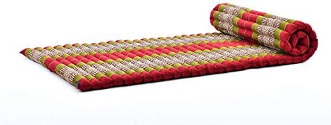 Leewadee Roll Up Thai Mattress Guest Bed Yoga Floor Mat Thai